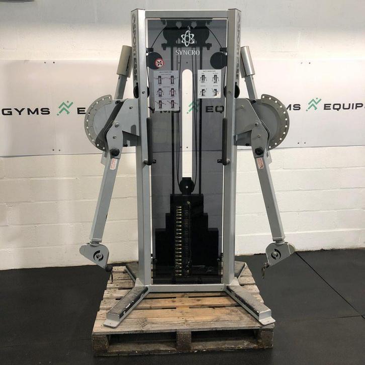dual Adjustable / FUNCTIONAL TRAINER, Sport en Fitness, Fitnessapparatuur, Gebruikt, Overige typen, Armen, Borst, Rug, Metaal