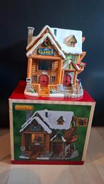 Zgan clarks huis lemax kerstdorp, Diversen, Kerst, Ophalen of Verzenden, Zo goed als nieuw