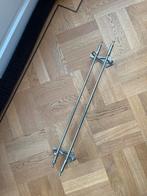 Handdoekenrek - Chroom - Dubbel 62 cm hangwijdte, Huis en Inrichting, Badkamer | Badtextiel en Accessoires, Ophalen of Verzenden