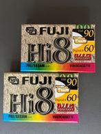 2x Fuji film Hi8 bandjes (in verpakking), Ophalen of Verzenden, Nieuw in verpakking, 2 t/m 25 bandjes, Origineel