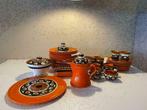Vintage Schramberg Sambesi servies 34 delig jaren 60, Ophalen of Verzenden, Gebruikt, Aardewerk, Overige typen