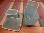 Tupperware blok bus trommels, Huis en Inrichting, Keuken | Tupperware, Ophalen of Verzenden, Zo goed als nieuw, Groen, Bus of Trommel
