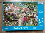 House of puzzles/HOP puzzel 1000 stukjes Orchard Farm, Hobby en Vrije tijd, Ophalen of Verzenden