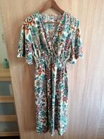 Shein zgan bloemetjes dames jurk, maat L, Wit, Maat 42/44 (L), Ophalen of Verzenden, Zo goed als nieuw