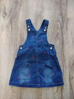 Mooie blauwe spijkerjurk hartjes, denim jurk salopette, 92., C&A, C&A, Meisje, Ophalen of Verzenden