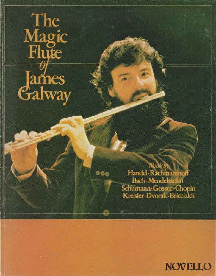 JAMES GALWAY - THE MAGIC FLUTE, Muziek en Instrumenten, Bladmuziek, Gebruikt, Artiest of Componist, Populair, Ophalen of Verzenden