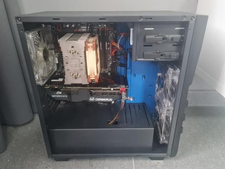 GAME PC - i7-6700K - GTX 1070TI A8G - 16GB - 2TB - WIN10, Computers en Software, Desktop Pc's, Zo goed als nieuw, 4 Ghz of meer
