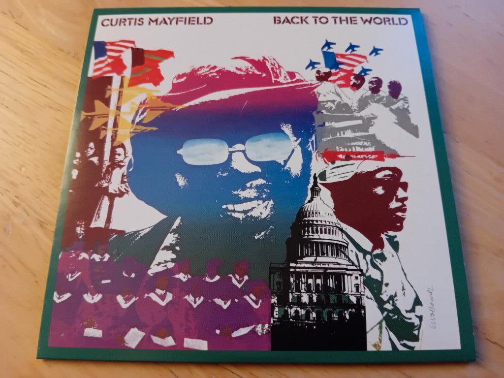 CD Curtis Mayfield - Back To The World, Verzenden, Zo goed als nieuw