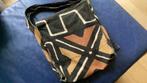 “Mudcloth” 2 geweven schoudertassen uit Afrika, A4 formaat, Ophalen of Verzenden, Zo goed als nieuw