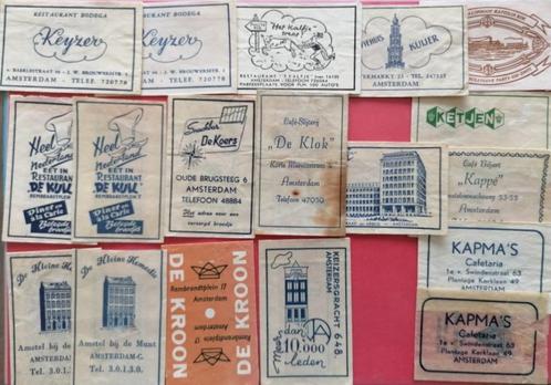 Amsterdam gesorteerd op K 48, Verzamelen, Suikerzakjes, Verzenden
