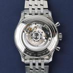 Breitling Navitimer B01 blauw 46 (Zeer goed/ 2021), Sieraden, Tassen en Uiterlijk, Horloges | Heren, Staal, Staal, Breitling, Polshorloge