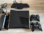 Te koop xbox 360 slim 250gb + controllers en games, Spelcomputers en Games, Spelcomputers | Xbox 360, Met 2 controllers, Met games