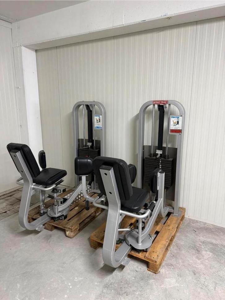 Star Trac / Olymp abductor / adductor 2 machines, Sport en Fitness, Fitnessmaterialen, Gebruikt, Overige typen, Armen, Benen, Borst