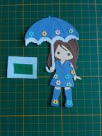 S3 Stansjes meisje in lila regenjas, Ophalen of Verzenden, Nieuw, Kind, Overige typen