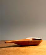 Stig Sandqvist teak schaal gesigneerd Zweden zeldzaam mcm, Ophalen of Verzenden