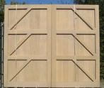 eiken houten dubbel staldeur , dubbel poort , dubbel deur, Overige typen, Nieuw, Ophalen of Verzenden, Hout