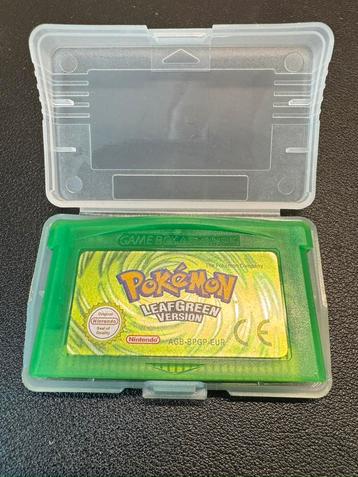 Pokemon Leafgreen GBA beschikbaar voor biedingen