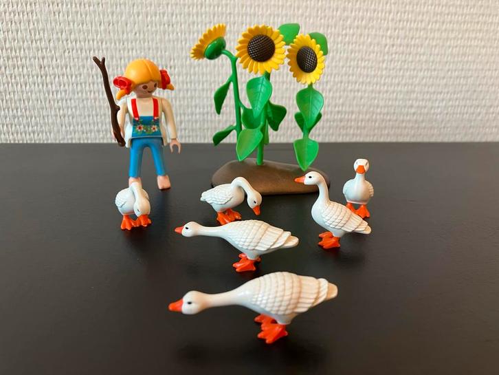 Playmobil 3825 - ganzenhoedster, Kinderen en Baby's, Speelgoed | Playmobil, Zo goed als nieuw, Complete set, Ophalen