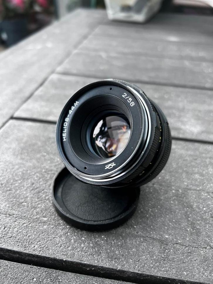Helios 44M f/2 58mm KMZ in uitstekende staat, Audio, Tv en Foto, Fotografie | Lenzen en Objectieven, Zo goed als nieuw, Standaardlens