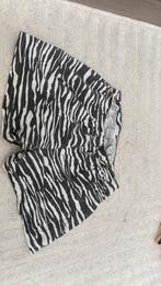 Zebra print pyjama korte broek, Kinderen en Baby's, Kinderkleding | Maat 152, Nacht- of Onderkleding, Gebruikt, Meisje, Ophalen of Verzenden