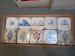 Oude tegels, Delfts blauw, Antiek en Kunst, Antiek | Wandborden en Tegels, Ophalen of Verzenden