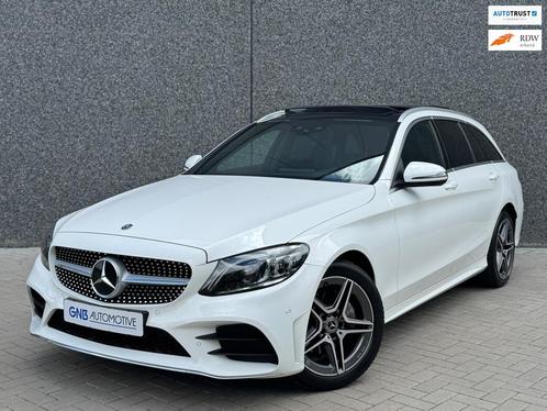 Mercedes-Benz C-klasse C200 AMG 4matic | Pano | Dodehoek ass, Auto's, Mercedes-Benz, Bedrijf, Te koop, C-Klasse, 4x4, ABS, Achteruitrijcamera