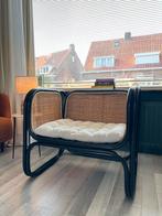 Rotan fauteuil stoel Loods 5, Ophalen, Gebruikt, Minder dan 75 cm, 50 tot 75 cm