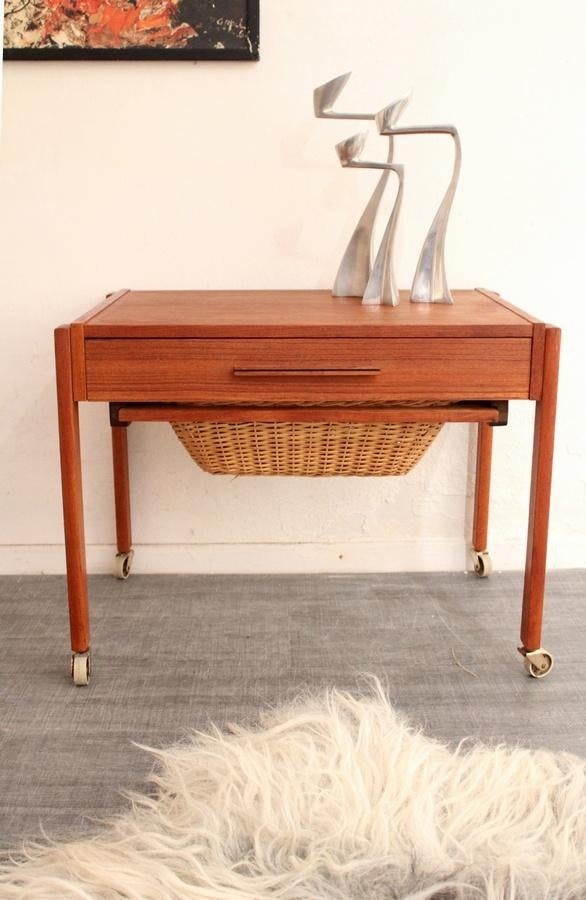 p.b.j. Mobler Deense bijzettafel sixties mid century design, Ophalen