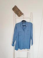Silk Repeat blouse blauw M42 NW269,-, Kleding | Dames, Blouses en Tunieken, Repeat, Maat 42/44 (L), Zo goed als nieuw, Verzenden