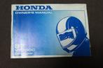 Honda VT700C 1987 motorcycle owner's manual VT 700 C Shadow, Motoren, Handleidingen en Instructieboekjes, Ophalen of Verzenden