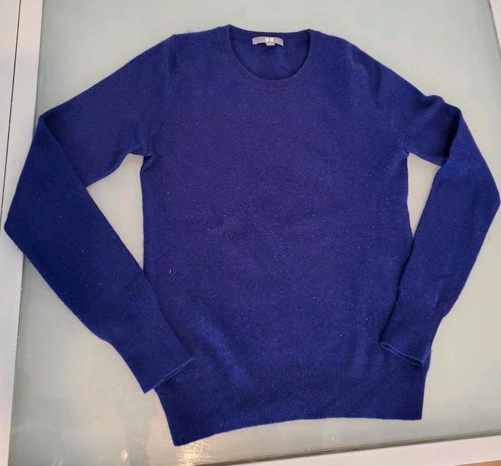 Twee Uniqlo truien cashmere en wol maat 34, Kleding | Dames, Truien en Vesten, Zo goed als nieuw, Maat 34 (XS) of kleiner, Paars
