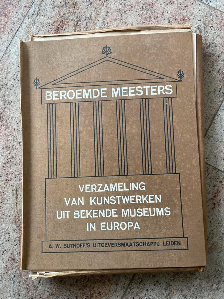 Beroemde Meesters - Leiden : Sijthoff, 1913, Antiek en Kunst, Antiek | Boeken en Bijbels, Ophalen