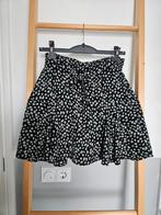 Zwarte rok met groen/witte stippen - Maat M - Costes, Maat 38/40 (M), Zwart, Ophalen of Verzenden, Costes