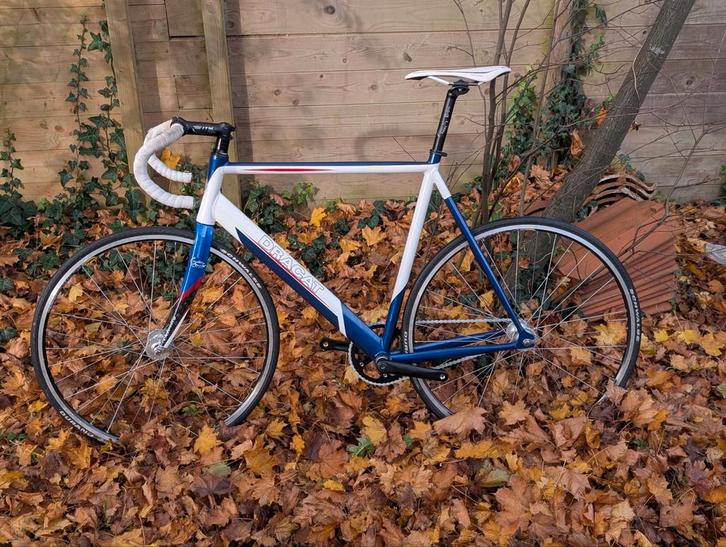Dracat fixed gear XL framemaat, Fietsen en Brommers, Fietsen | Racefietsen, Zo goed als nieuw, Overige merken, Minder dan 10 versnellingen