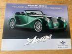 Morgan Aero 8 autofolder brochure Aero8, Ophalen of Verzenden, Zo goed als nieuw, Overige merken