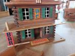 Houten cowboy speelgoed huisjes - retro, Ophalen of Verzenden, Zo goed als nieuw, Jongen of Meisje