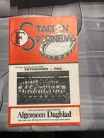 PROGRAMMABOEKJE FEYENOORD-PAV 80-81, Verzamelen, Ophalen of Verzenden, Zo goed als nieuw, Feyenoord, Overige typen