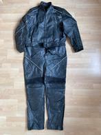 Leren motorpak, 2-delig, maat L, Kleding | Heren, Overige Herenkleding, Ophalen of Verzenden, Gedragen