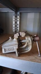 Leinen parallel-bankschroef. uniek, Ophalen, Gebruikt