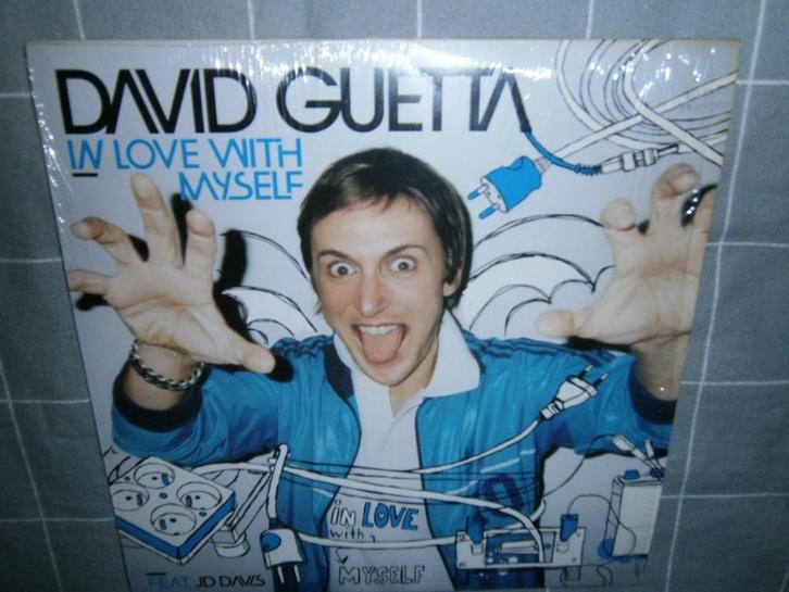 David Guetta ft. JD Davis – In Love With Myself. 2005. House, Cd's en Dvd's, Vinyl | Dance en House, Zo goed als nieuw, Dance Populair