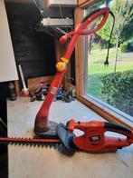 Elektrische trimmer en heggenschaar, Ophalen, Gebruikt, Elektrisch, Black & Decker