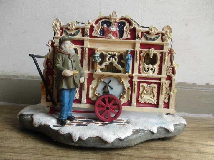 Draaiorgel, typisch hollands, met kerstliedjes en lichtjes, Diversen, Kerst, Ophalen of Verzenden