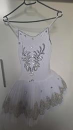 Witte ballerina tutu, Kinderen en Baby's, Ophalen of Verzenden, Nieuw, 134 t/m 140, Meisje
