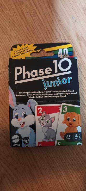 Phase 10 junior beschikbaar voor biedingen