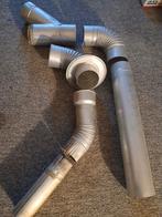 te koop assortiment luchtafvoerpijpen, Ophalen, Gebruikt, Aluminium, Minder dan 2 meter