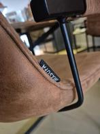 Eijerkamp Lederen Stoel - Stijlvol en Comfortabel, Huis en Inrichting, Stoelen, Ophalen, Zo goed als nieuw, Bruin, Twee