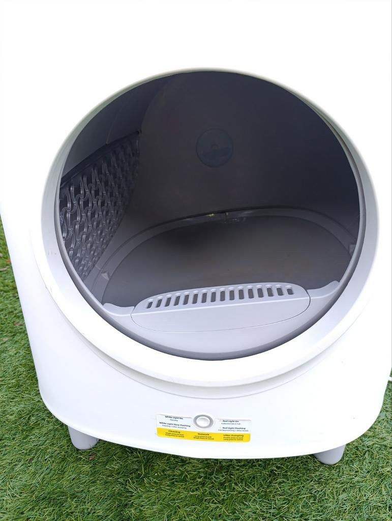 Petree automatisch kattenbak (zo goed als nieuw), Ophalen of Verzenden, Zelfreinigend, Zo goed als nieuw, Open