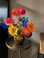 Cadeau tip Zijden bloemen in Tulpenvaas Set, Ophalen of Verzenden, Nieuw