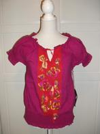 Moksha nieuwe cyclaam roze ibiza kraaltjes blouse top L, Maat 42/44 (L), Ophalen of Verzenden, Roze, Nieuw
