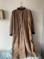 Lammie leren Mantel Jas Coat Suède leer - Morris - MT 42/44, Kleding | Dames, Maat 42/44 (L), Ophalen of Verzenden, Bruin, Zo goed als nieuw